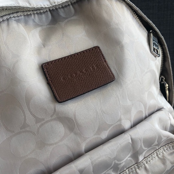 Coach Silk Backpack | Monogram | Luxury backpack main image 6